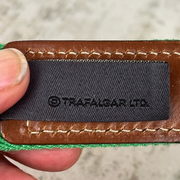 Trafalgar Green and Brown Belt - Picture 3 of 16